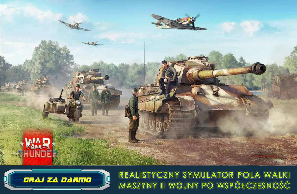 War Thunder – gra akcji z czołgami, samolotami i okrętami