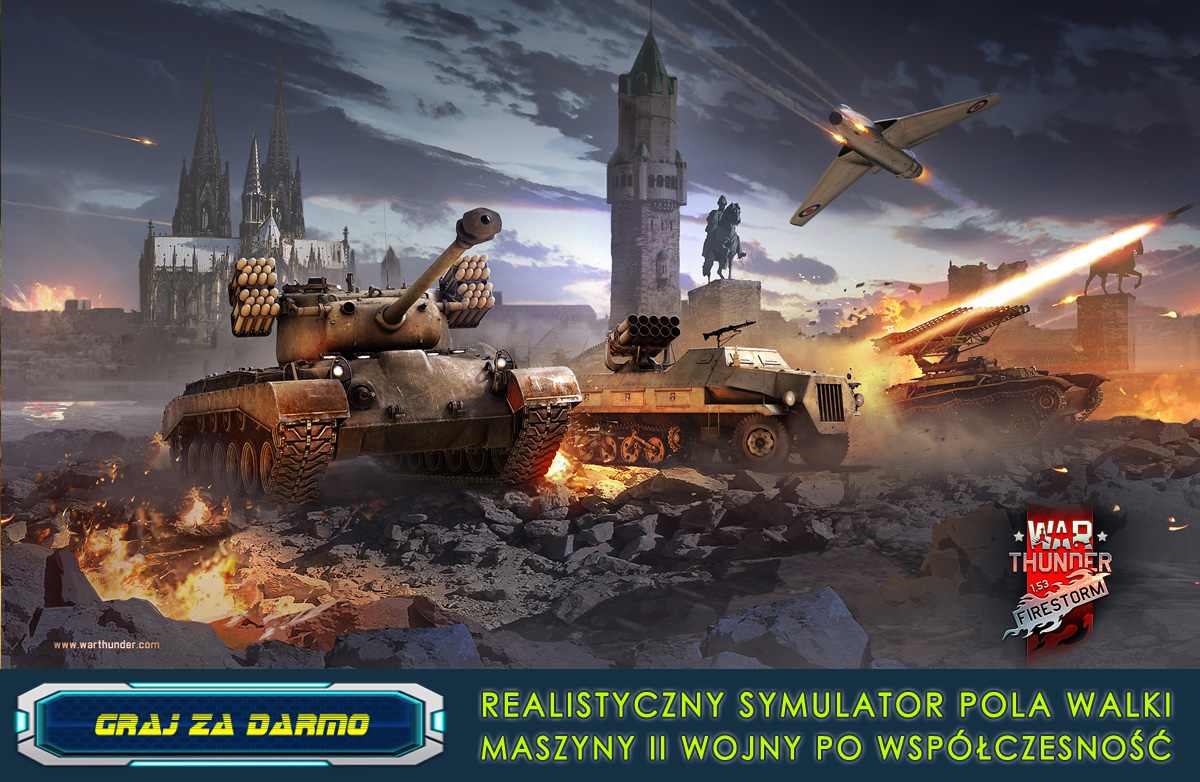 War Thunder – bitwa czołgów na realistycznym polu walki