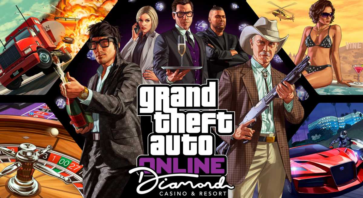 GTA Online Diamond & Resort zarabianie online