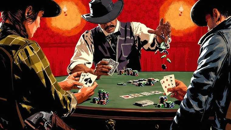 Red Dead Redemption Online Texas Holdem zarabianie na grach