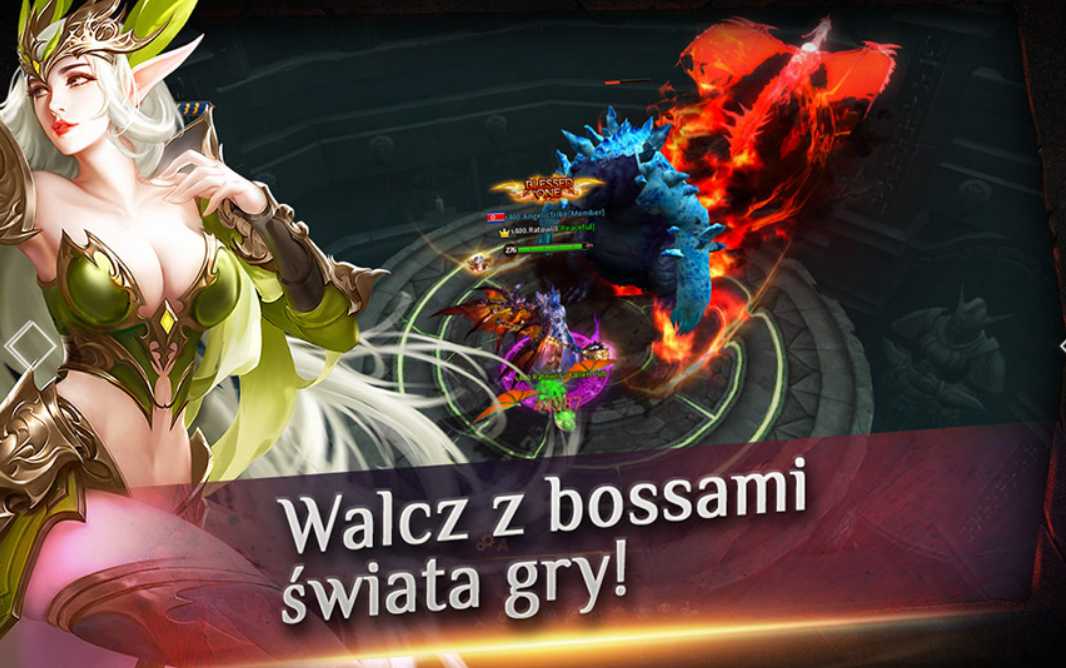 League of Angels 4 darmowe gry idle na przeglądarkę