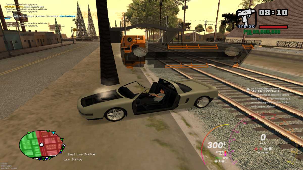 Multi Theft Auto zagrać online na androidzie MultiRPG