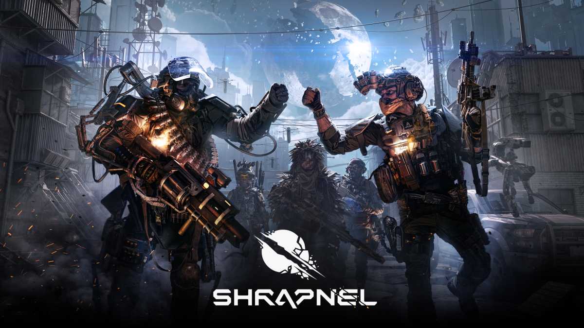 Shrapnel gra shooter MMOFPS blockchain NFT