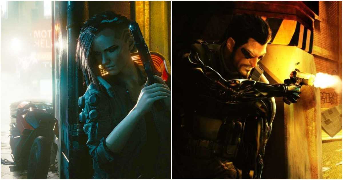 Cyberpunk 2077 gra sci-fi immersive simulator gry typu Deus Ex