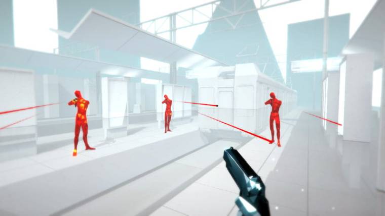 Superhot VR gra shooter indie games PL na peceta