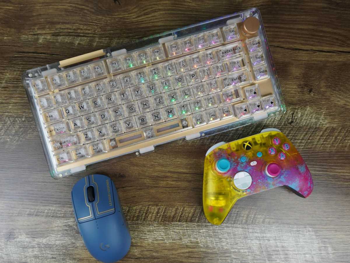 Sprzęt do gier wideo klawiatura gamepad