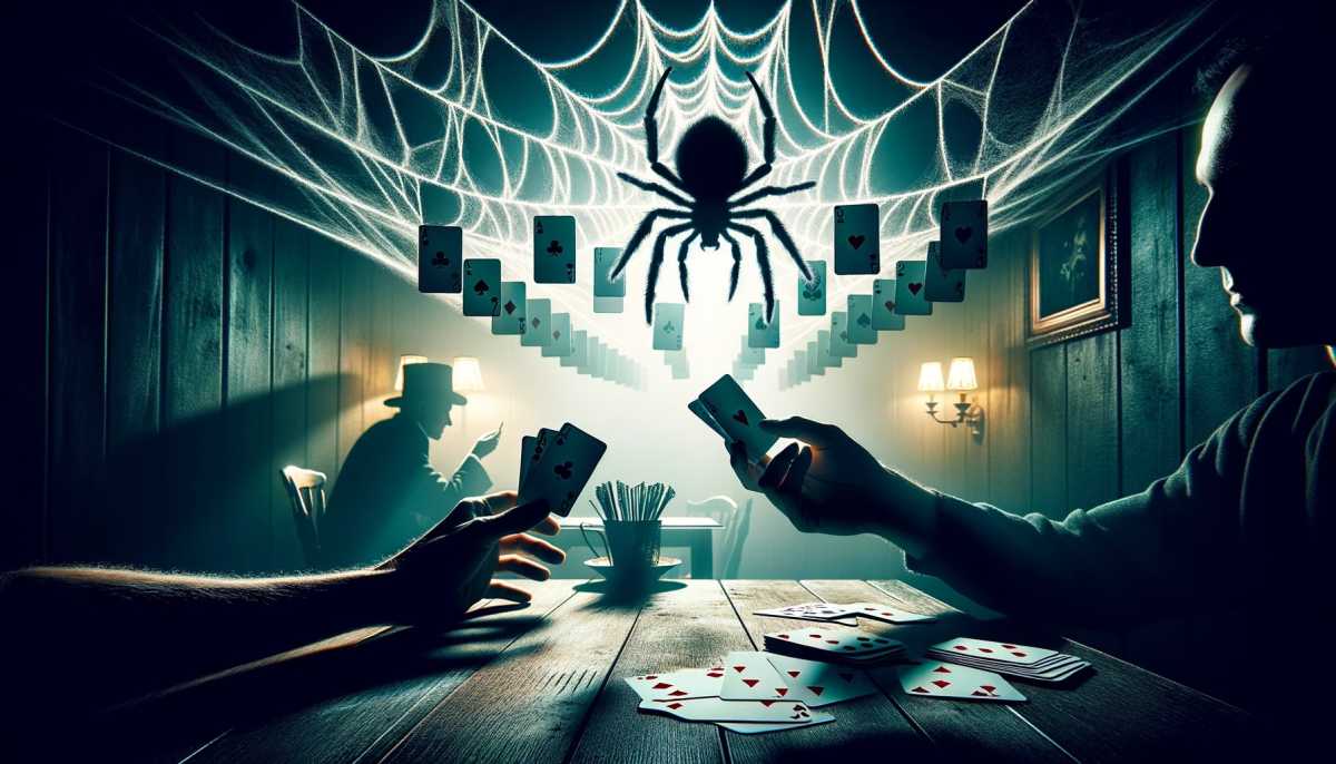 Pasjans Pająk darmowe gry karciane