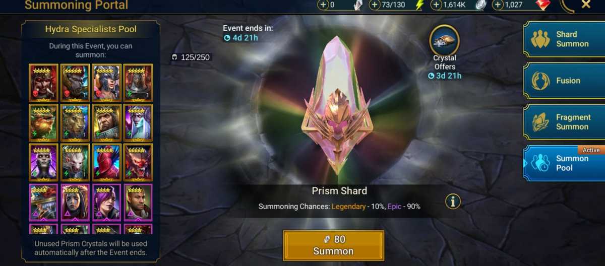 Raid Shadow Legends heroes summoning simulator online