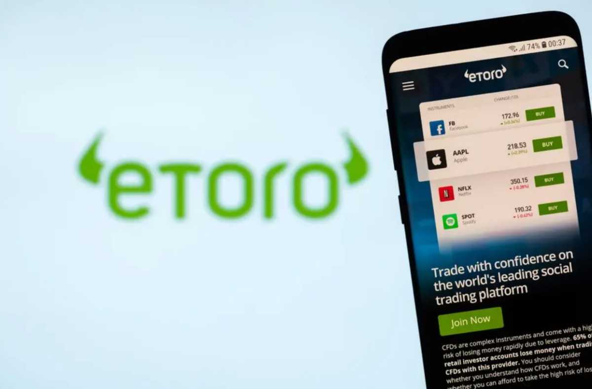 eToro social trading cryptocurrencies