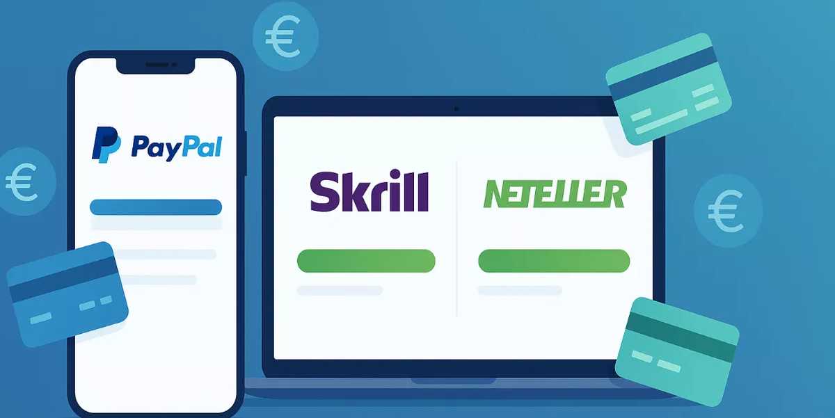 Portfela elektroniczny Skrill Neteller PayPal