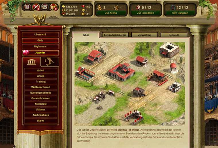 Gladiatus strategiczna gra MMORPG na przeglądarkę