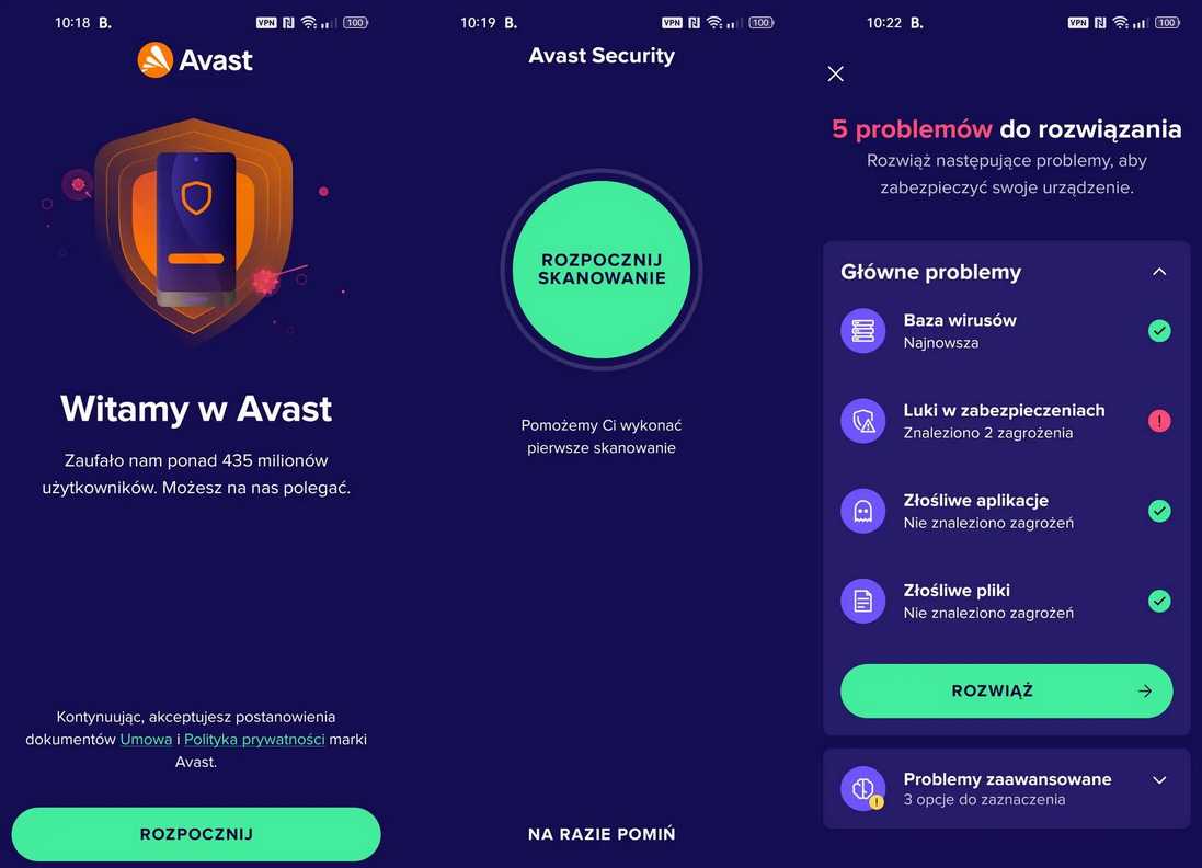Avast Antivirus inspektor sieci Wi-Fi