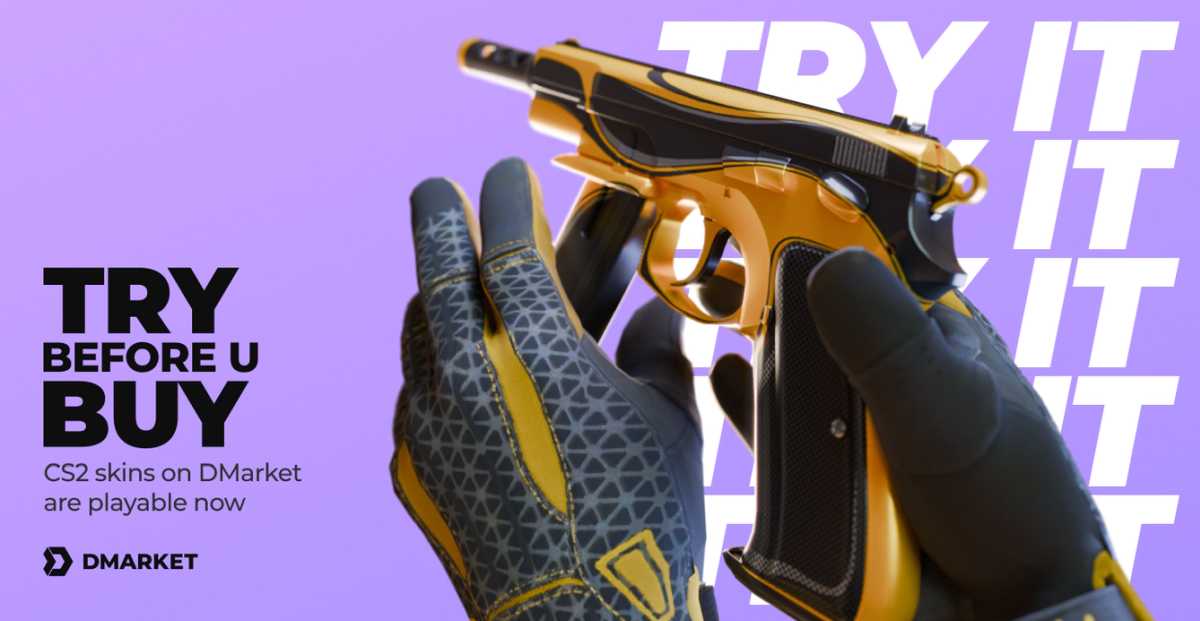 DMarket skiny CS2 skórki noże za darmo