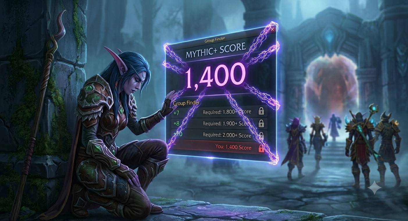 WoW Mythic+ Score