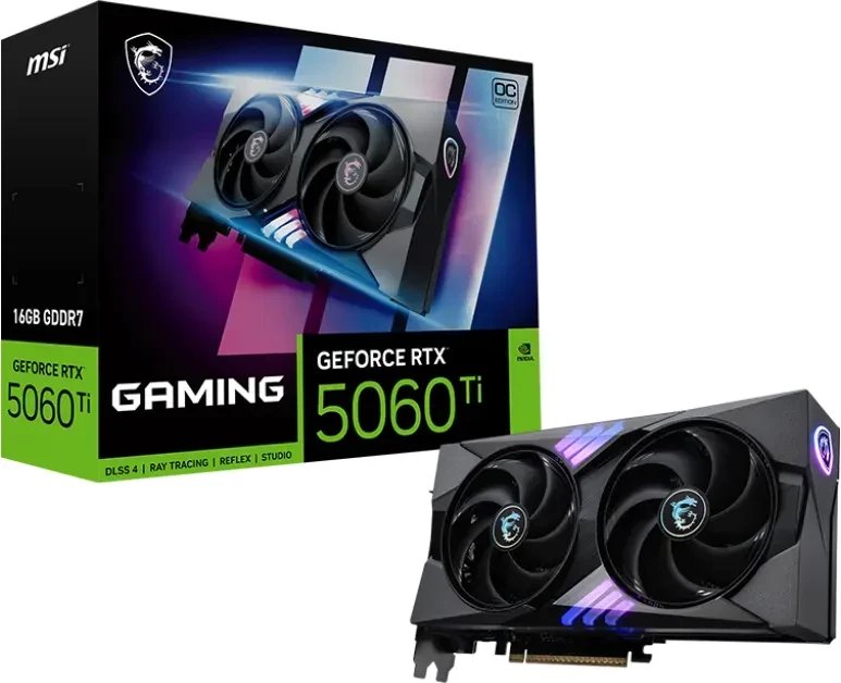 GeForce RTX 5060 Ti 16 GB – uniwersalny model do 1080p i 1440p