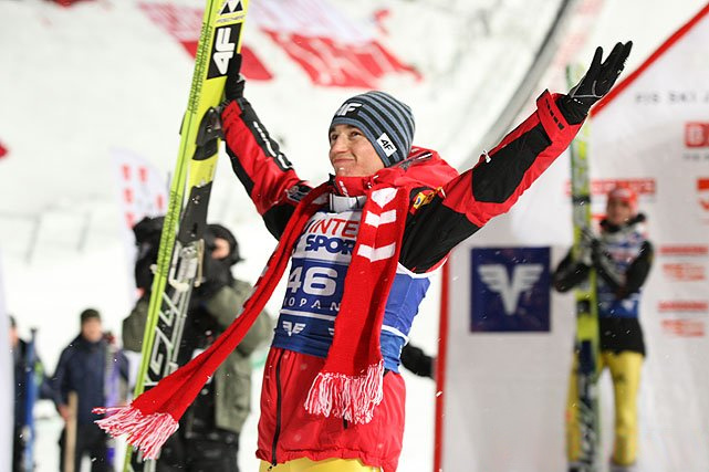 Kamil Stoch skoczki narciarskie Polska