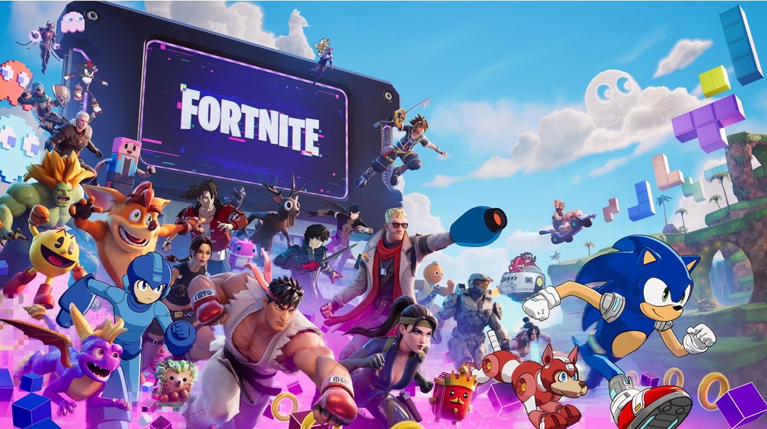 Fortnite Sezon Override – grafika promująca sezon